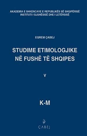 Studime etimologjike ne fushe te shqipes, bleu V