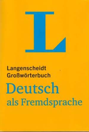 Deutsch Als Fremdsprache Langenscheidt Grobworterbuch