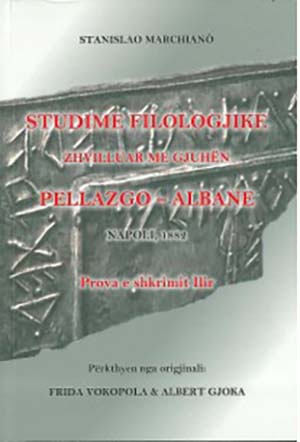 Studime Filologjike Zhvilluar Me Gjuhen Pellazgo Albane