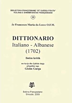 Dittionario Italiano -Albanese (1702)