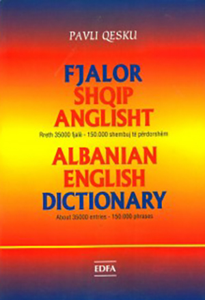 Fjalor Shqip Anglisht 35.000 Fjale