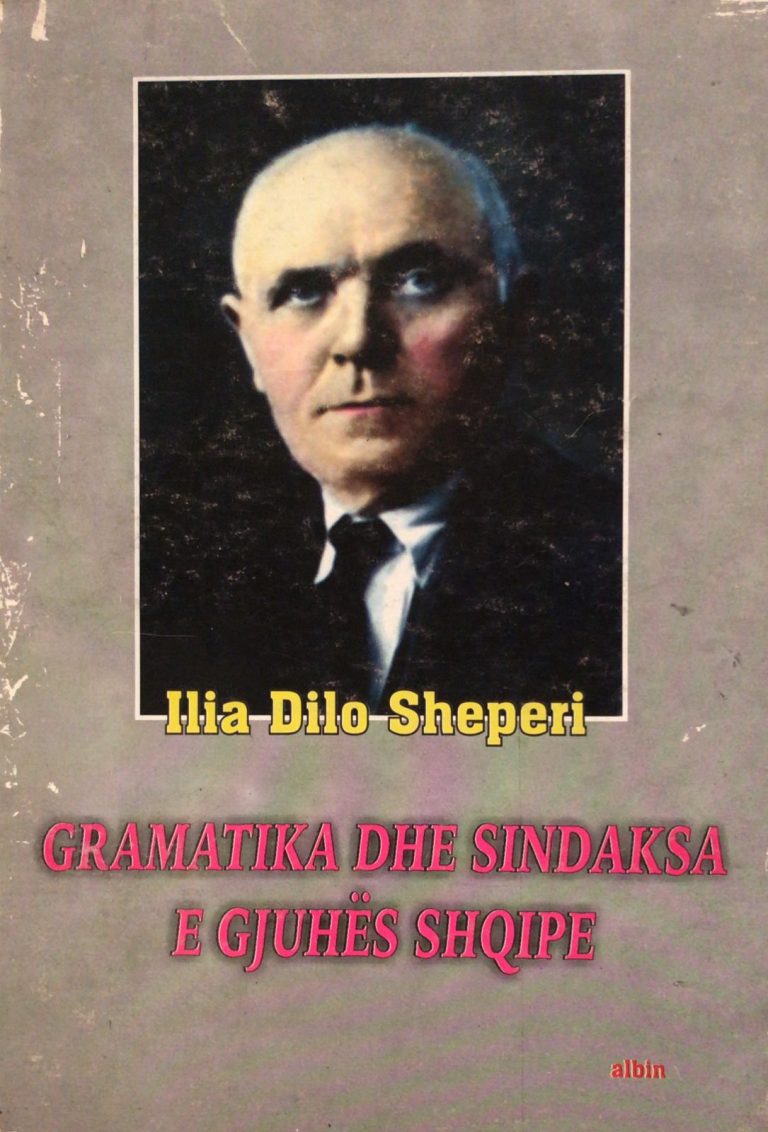 Gramatika dhe sindaksa e gjuhes shqipe