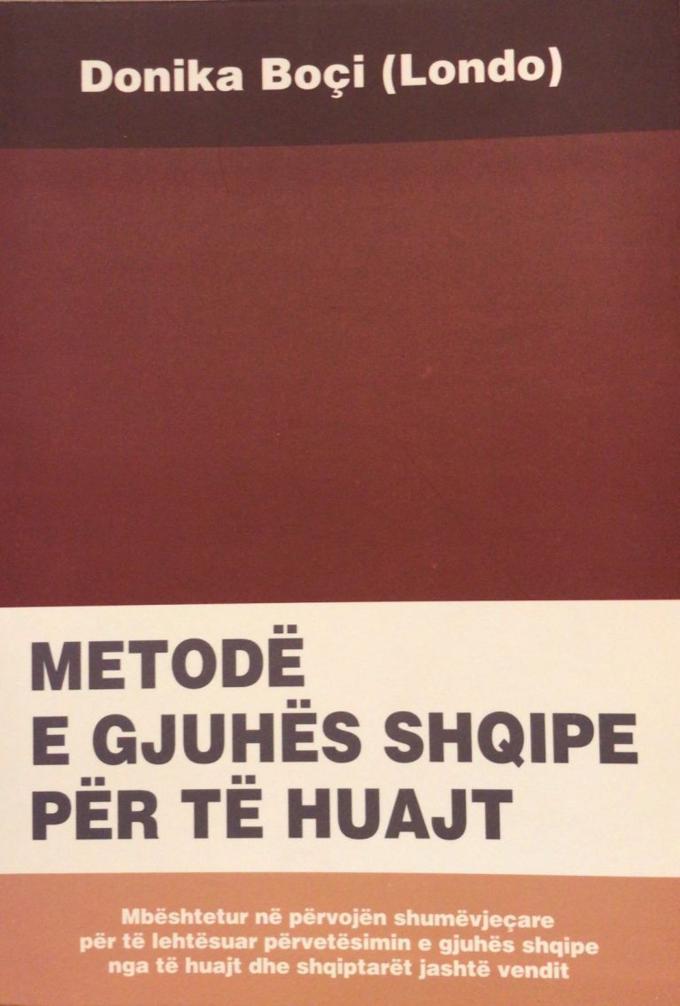 Metode e gjuhes shqipe per te huajt