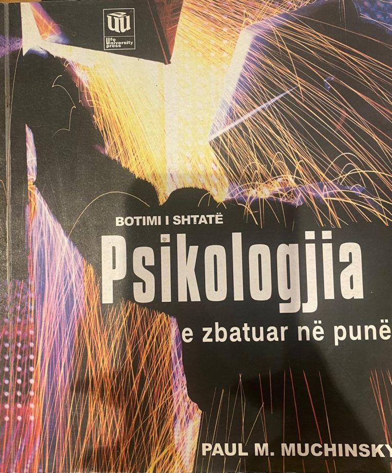 Psikologjia e zbatuar ne pune