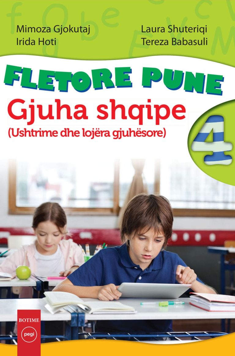 Fletore pune gjuha shqipe 4 (Pegi)