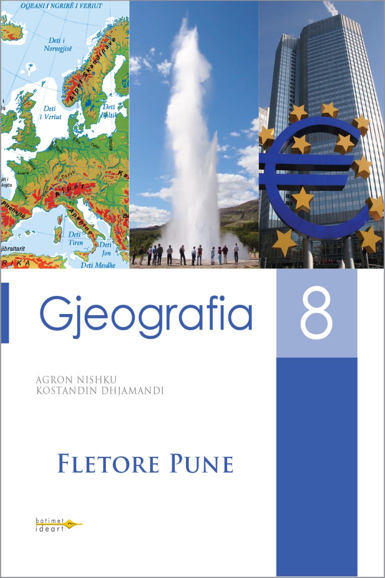 Fletore pune gjeografia 8 (Ideart)