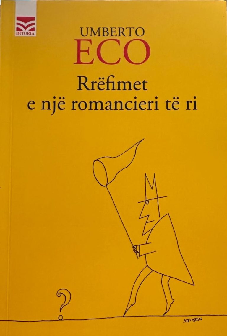 Rrefimet e nje romancieri te ri