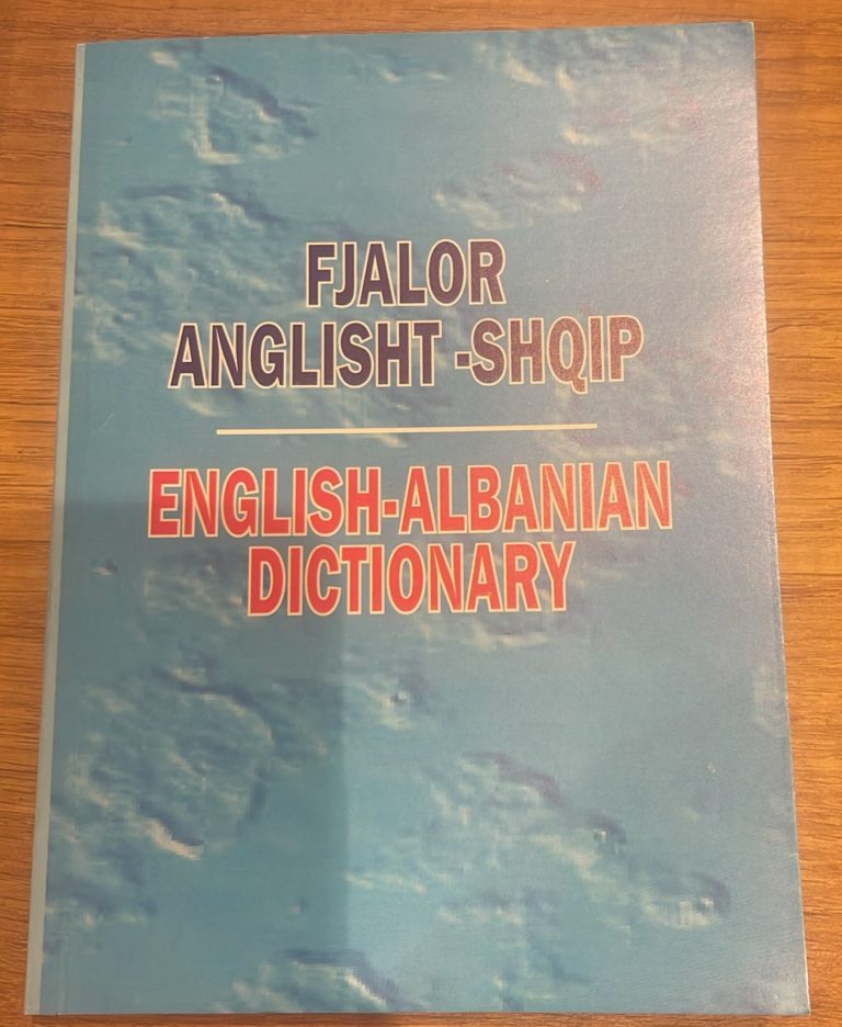 Fjalor Anglisht-Shqip