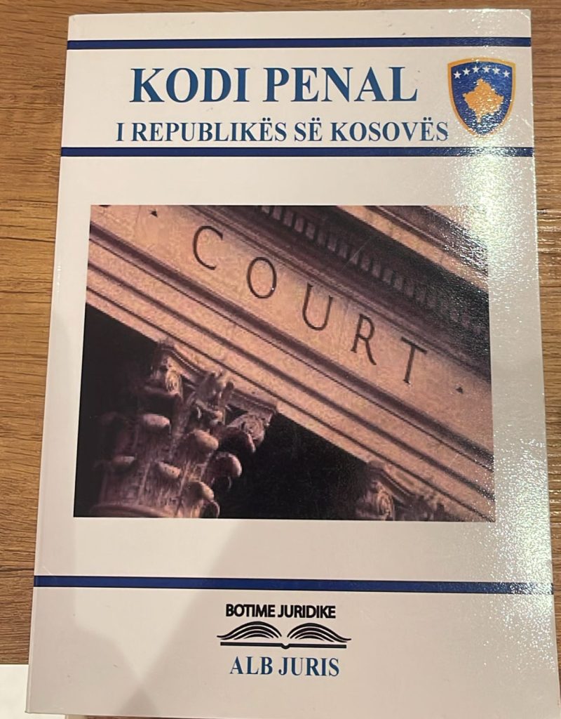 Kodi penal i republikes se Kosoves