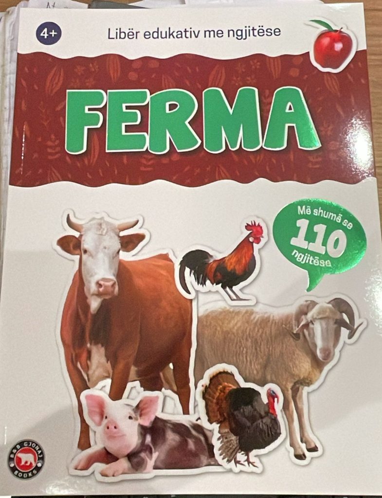Ferma Liber edukativ me ngjitese 4+